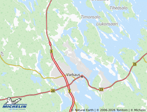 MICHELIN Luttila map - ViaMichelin