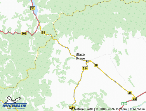 Mapa MICHELIN Đurevac - ViaMichelin