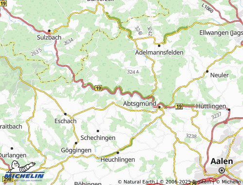 Mapa MICHELIN Reichertshofen - ViaMichelin