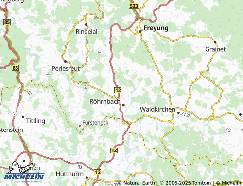 MICHELIN Oberndorf map - ViaMichelin