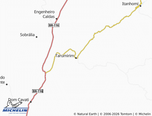 Mappa MICHELIN Tarumirim - ViaMichelin
