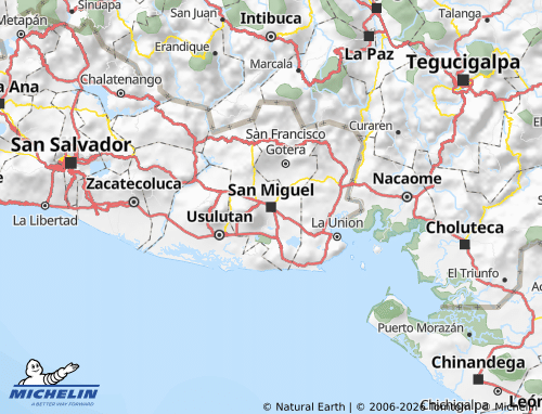 MICHELIN San Miguel map - ViaMichelin