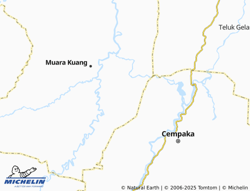 MICHELIN Tanabang Ulu map - ViaMichelin