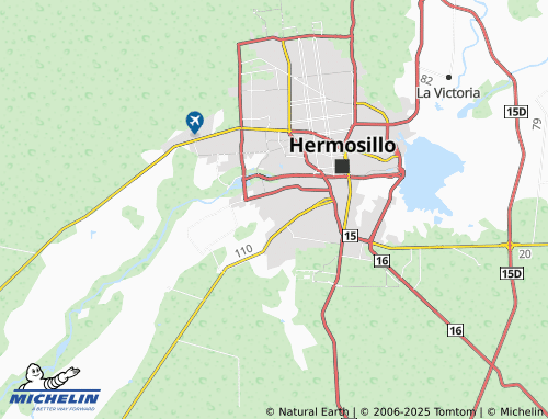 MICHELIN Oasis Palmeira map - ViaMichelin