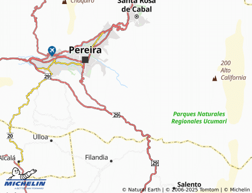 MICHELIN La Bella map - ViaMichelin