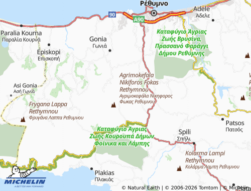 MICHELIN Koumoi map - ViaMichelin