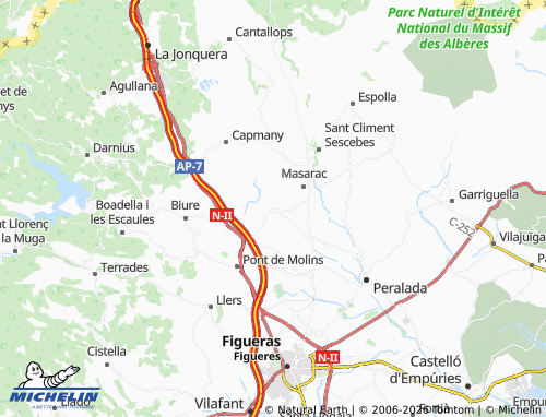 Mappa MICHELIN Vilarnadal - ViaMichelin