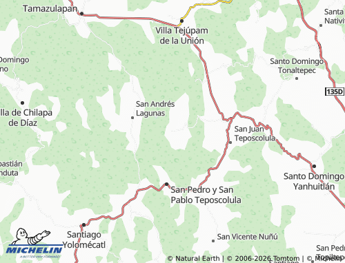 Mappa MICHELIN San Pedro Yucunama - ViaMichelin