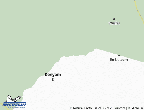MICHELIN Banggabaek map - ViaMichelin