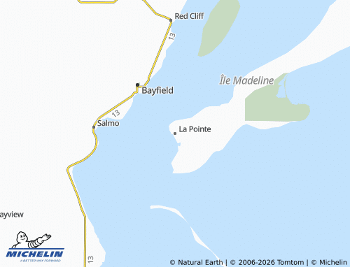 Mapa MICHELIN La Pointe - ViaMichelin