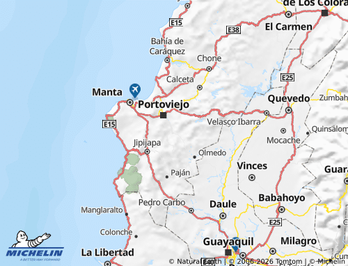 Mapa MICHELIN Santa Ana - ViaMichelin