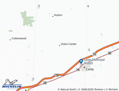 Mappa MICHELIN Union Center - ViaMichelin