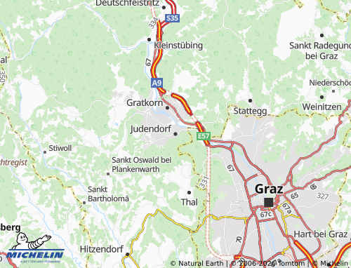 Carte MICHELIN Judendorf - ViaMichelin