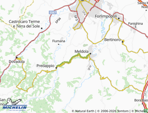 Kaart MICHELIN Vitignano - ViaMichelin