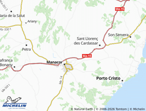 Mapa MICHELIN Son Talent - ViaMichelin