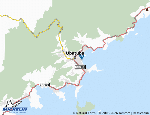 Mapa MICHELIN Ubatuba - ViaMichelin