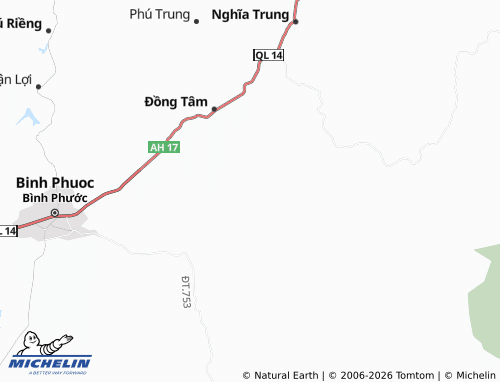 Mapa MICHELIN Tân Phước - ViaMichelin
