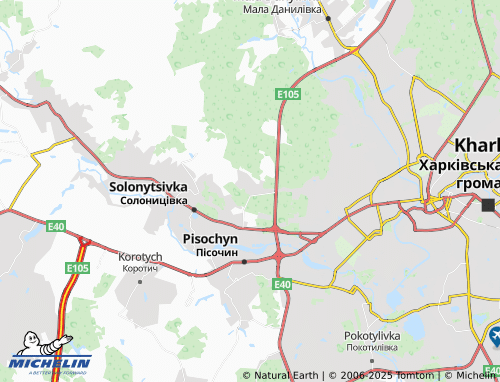 MICHELIN Siriaky map - ViaMichelin