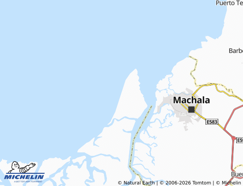 MICHELIN-Landkarte Isla Jambelí - ViaMichelin