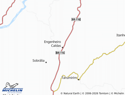Mappa MICHELIN Engenheiro Caldas - ViaMichelin