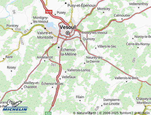 MICHELIN-Landkarte La Demie - ViaMichelin