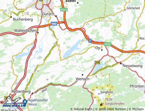 Mappa MICHELIN Petersthal - ViaMichelin