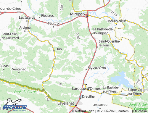Mapa MICHELIN Barry - ViaMichelin
