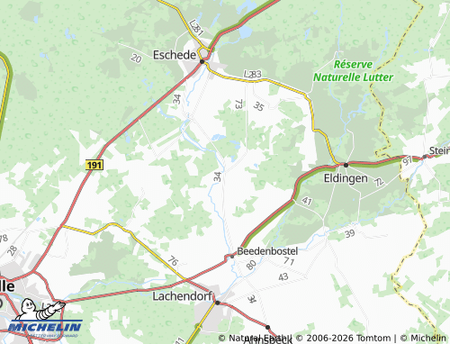 MICHELIN Höfer map - ViaMichelin