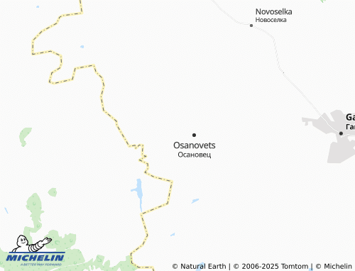 MICHELIN Shel'bovo map - ViaMichelin