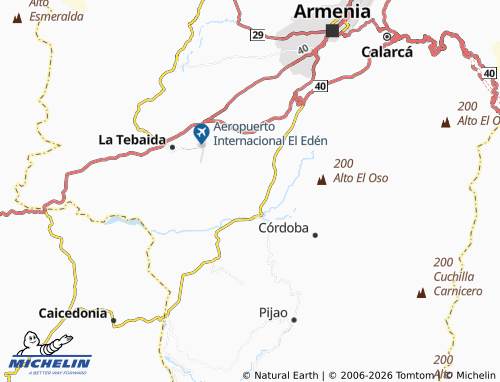 MICHELIN Calle Larga map - ViaMichelin