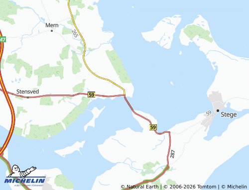 Mappa MICHELIN Kalvehave - ViaMichelin