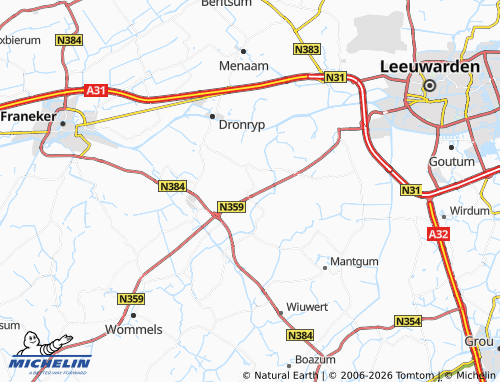 Mapa MICHELIN Húns - ViaMichelin