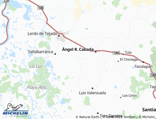 Mappa MICHELIN La Guadalupe - ViaMichelin