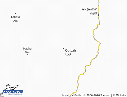 MICHELIN-Landkarte Qutbah - ViaMichelin
