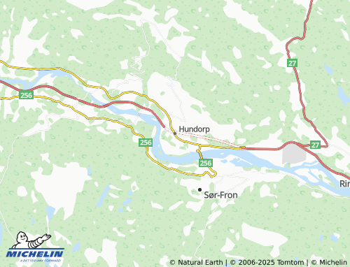 MICHELIN Hundorp map - ViaMichelin