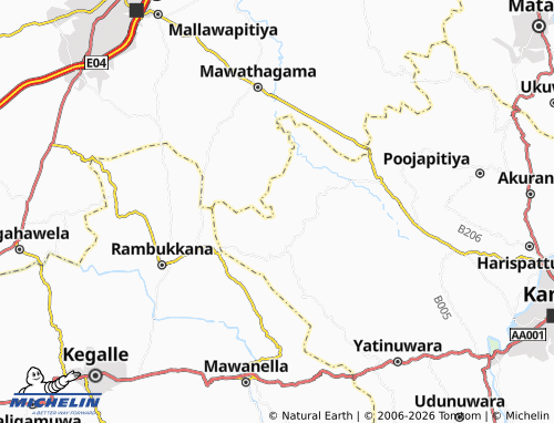 MICHELIN Alakolamaditta map - ViaMichelin