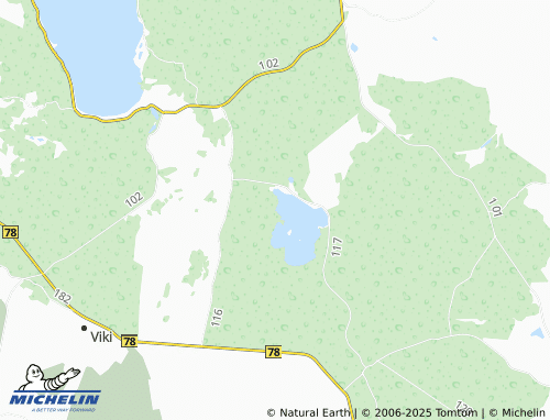 MICHELIN Kuumi map - ViaMichelin