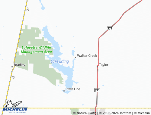 Carte MICHELIN Walker Creek - ViaMichelin
