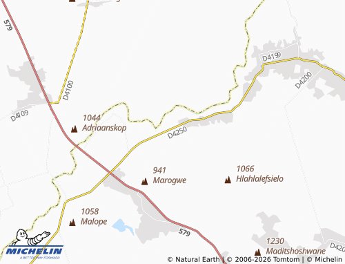 MICHELIN-Landkarte Lekorong - ViaMichelin