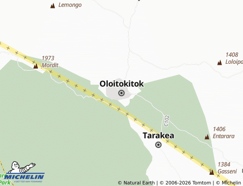 Carte MICHELIN Oloitokitok - ViaMichelin
