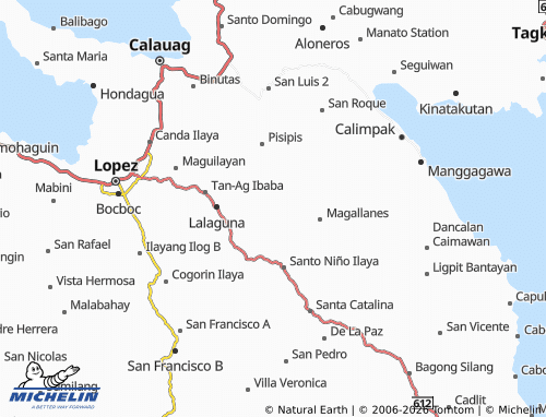 MICHELIN Villa Espina map - ViaMichelin