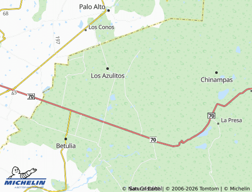 Mapa MICHELIN La Punta - ViaMichelin