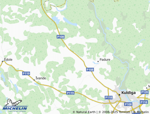 MICHELIN Ķimale map - ViaMichelin