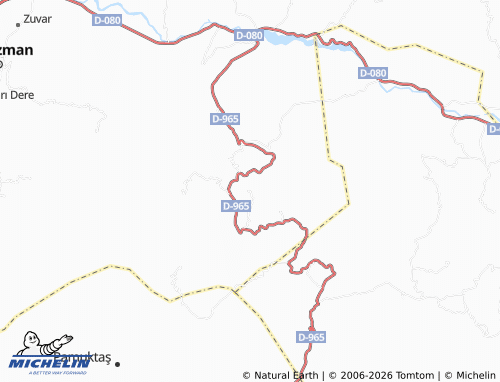 MICHELIN Güvendik map - ViaMichelin