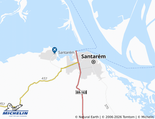 MICHELIN Caranazal map - ViaMichelin