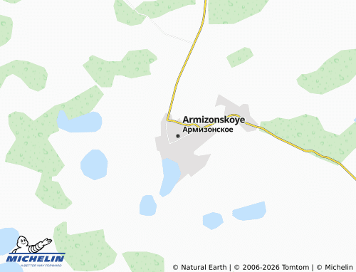 MICHELIN-Landkarte Armizonskoye - ViaMichelin