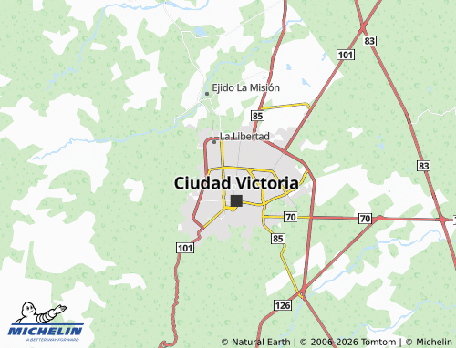 Mappa MICHELIN Colonia 25 - ViaMichelin