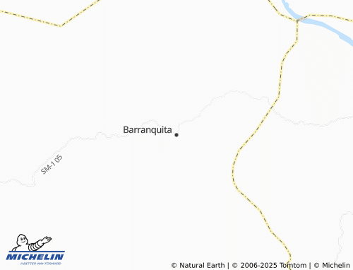 MICHELIN Barranquita map - ViaMichelin