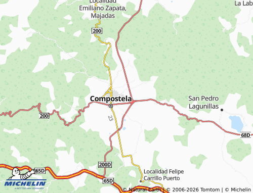 Mappa MICHELIN Las Flores - ViaMichelin