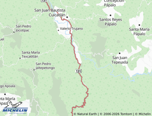 Mappa MICHELIN San José del Chilar - ViaMichelin
